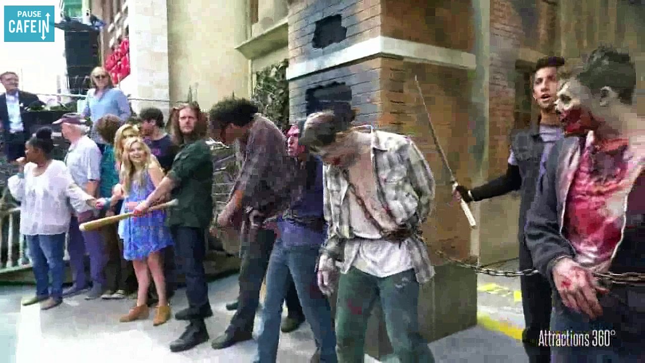 Visitez le parc d'attraction The Walking Dead comme si vous y étiez