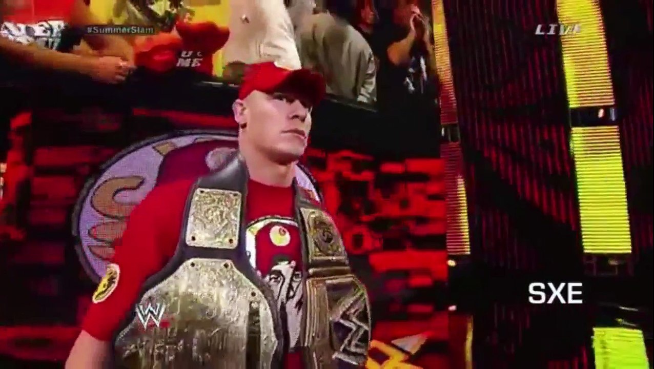 WWE Brock Lesnar vs John Cena SummerSlam 2014 HD