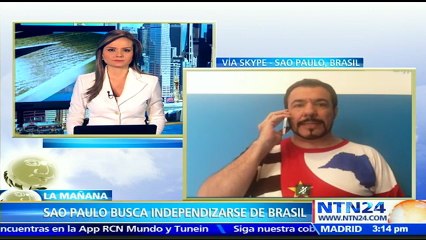 Queremos un país nuevo porque la situación política de Brasil está tan mal que "no hay salida”: fundador de ‘Sampadeus’