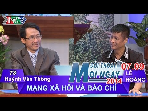 Mạng xã hội và báo chí - TS. Nguyễn Văn Thông | ĐTMN 070914