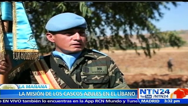 NTN24 acompaña a los ‘cascos azules’ de la ONU en el homenaje a los caídos en la frontera del Líbano con Israel