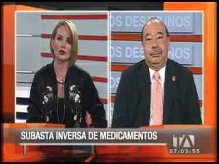 Скачать видео: Representantes de ALFE hablan sobre subasta inversa de medicamentos