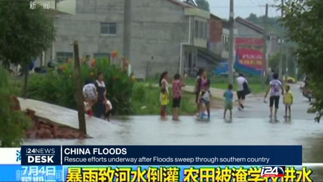 China floods through sounthern country
