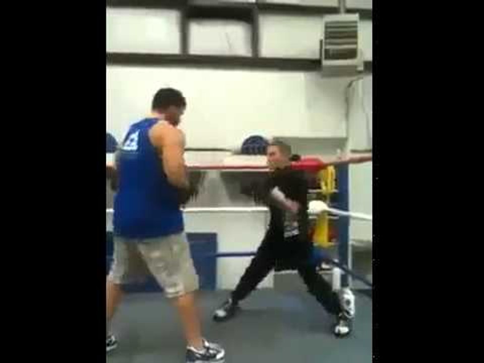Fastest 13 years old boxer