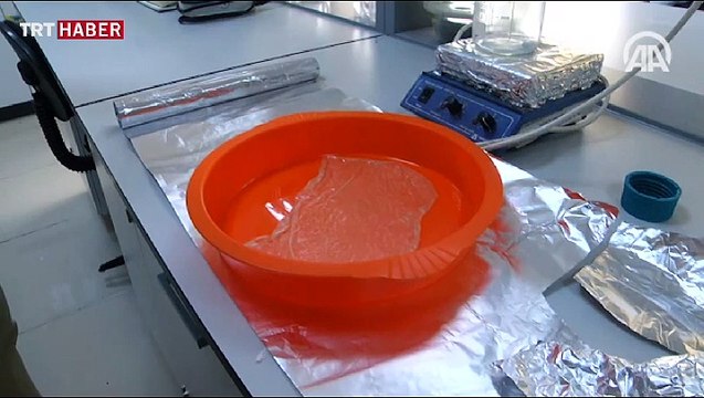 Türk bilim insanları yenilebilir gıda ambalajı üretti