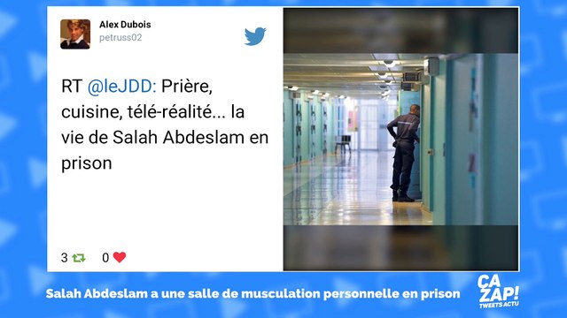 Salle de musculation personnelle, télé... Les internautes scandalisés par les conditions de détention de Salah Abdeslam