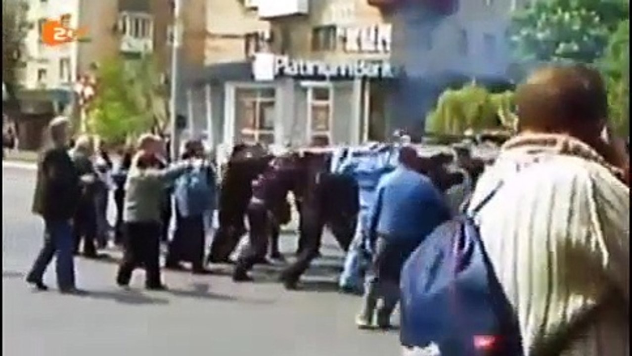 Angriff auf Mariupol in den Medien 9.5.2014