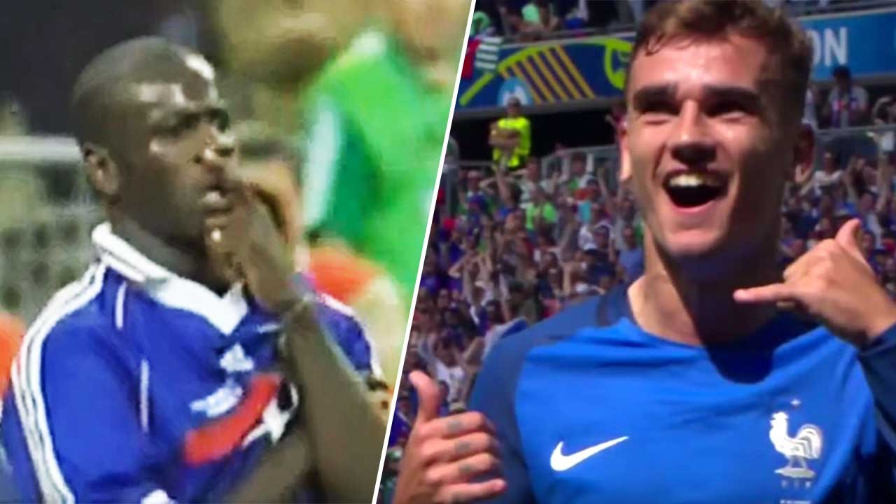 L'évolution des célébrations de buts chez les Bleus