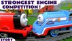 THE STRONGEST ENGINE --- Join Thomas and Percy from Thomas and Friends in this competition on The Great Race Track, Who will win? Featuring Lightning McQueen from Disney Cars and Peppa Pig as judges, James, Spencer and many more family fun toys
