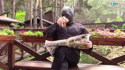 SuperHeroes in Real Life! Spiderman & Batman vs Deadpool w/ Hulk - Compilation Rematch Battle Versu