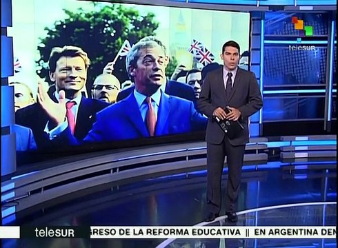 Reino Unido: parlamentario promotor de Brexit renuncia a escaño