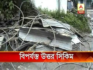 Flash floods and landslides kill 21 in Sikkim