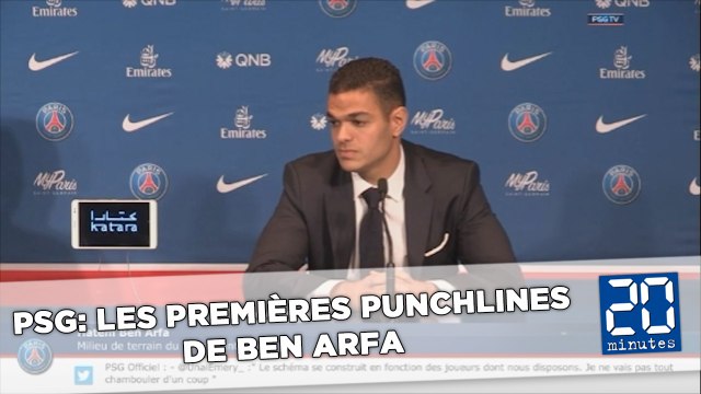 PSG: Le Top 5 des punchlines de Ben Arfa à sa présentation