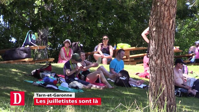 Sujet vacances : les juilletistes sont là