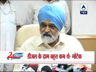 Montek backs diesel price hike; calls for tough decisions