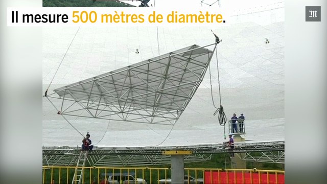 Chine : la construction du plus grand téléscope au monde est terminée