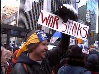 AntiWar March WARSTINKS New-York City 02.15.03