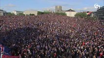 Viking Clap de 20 000 supporters islandais