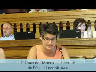 Fermeture de l'école Lévi-Strauss