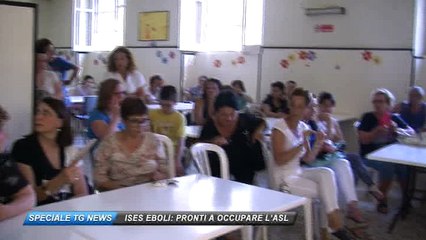 SPECIALE TG NEWS - ISES EBOLI: PRONTI A OCCUPARE L'ASL