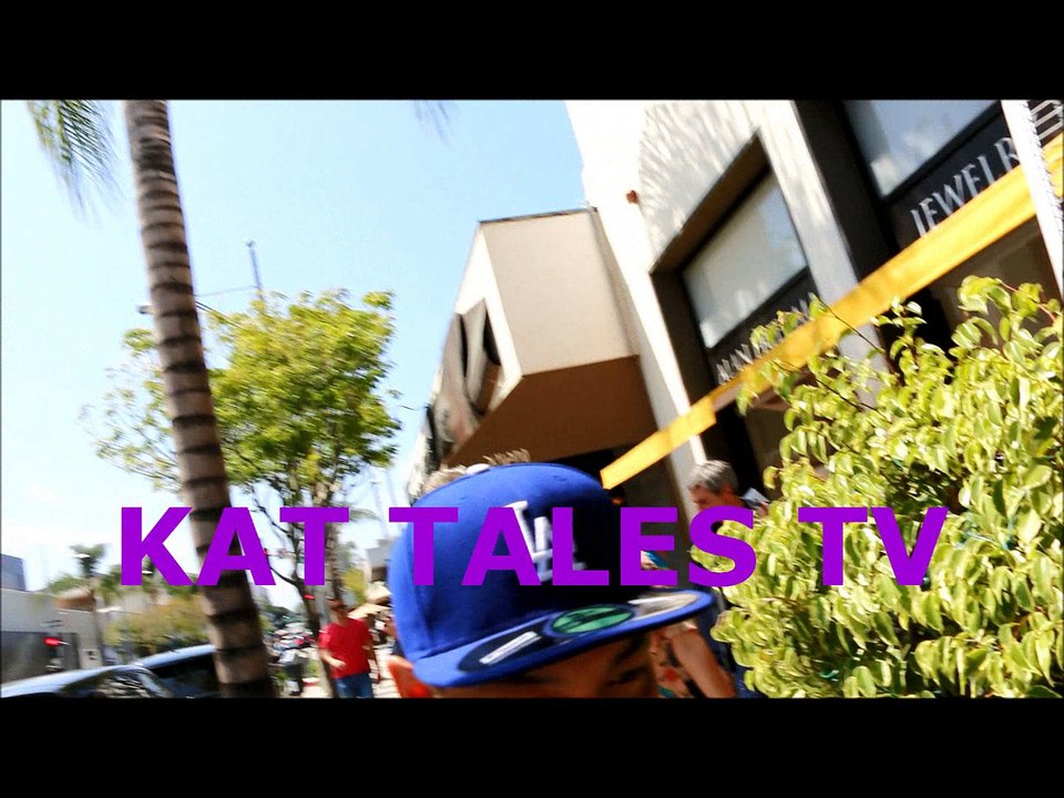 Andrea Bocelli and Wife Walking In Beverly Hills 2016