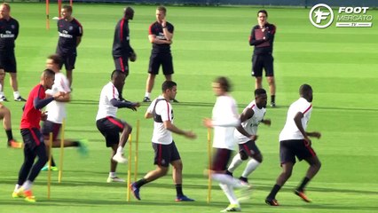 PSG : le premier entraînement de Ben Arfa