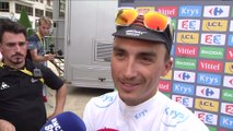 Cyclisme - Tour de France : Alaphilippe «Un grand plaisir de porter le maillot blanc»