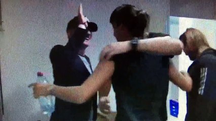 Ana Ivanovic anBasd tian Schweinsteiger after reaching French Open 2015 SF