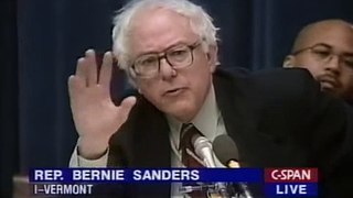Bernie Sanders Predicts Too Big to Fail (2/17/2000)