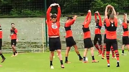 04/07/16 : Séquence d'entraînement du Stade Rennais