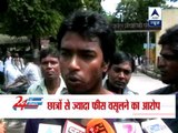 Allahabad: Students of IERT protest against college director