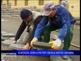 Híradó november 19. Petőfi Sándor Általános Iskola -- udvarfelújítás