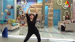 What is going on in Morning Show in the name of EXERCISE ??