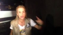 Así fue como Lilian Tintori cruzó el túnel La Cabrera luego que le impidieran paso a Carabobo