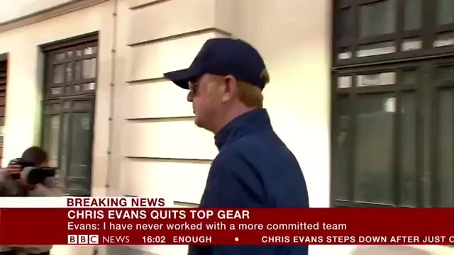 Chris Evans to step down as Top Gear presenter