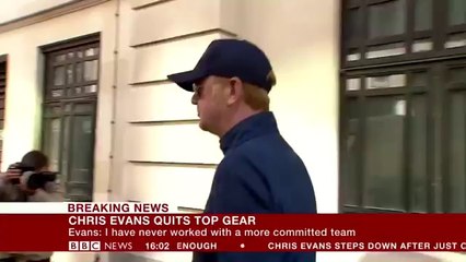 Chris Evans to step down as Top Gear presenter