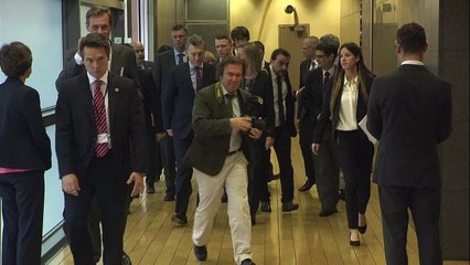 Macri se reúne con la dirigencia europea