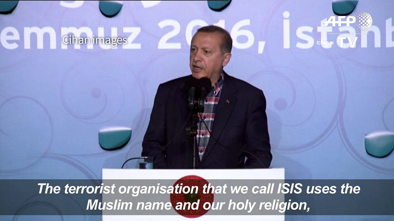 IS group 'complete opposite' of Islam: Turkey President