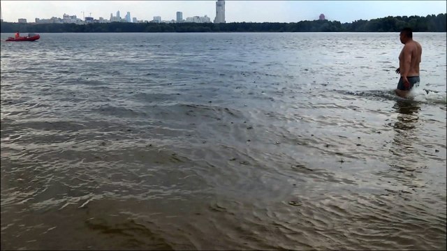 Дождь и гроза в Москве 04.07.2016