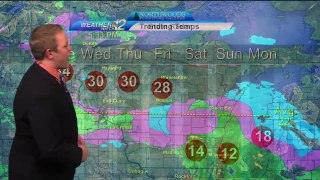 Chief Meteorologist Matt Benz' Snowy Forecast for 12-22-2014