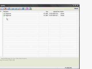 Uploader avec rapidUP