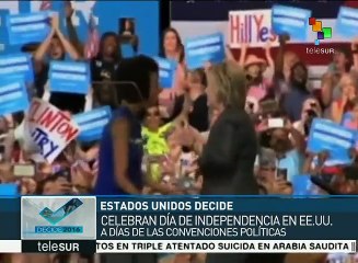 EE.UU.: a días de iniciar las convenciones demócrata y republicana