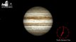Animation of Jupiter Triple Moon Shadow Transit, January 23, 2015