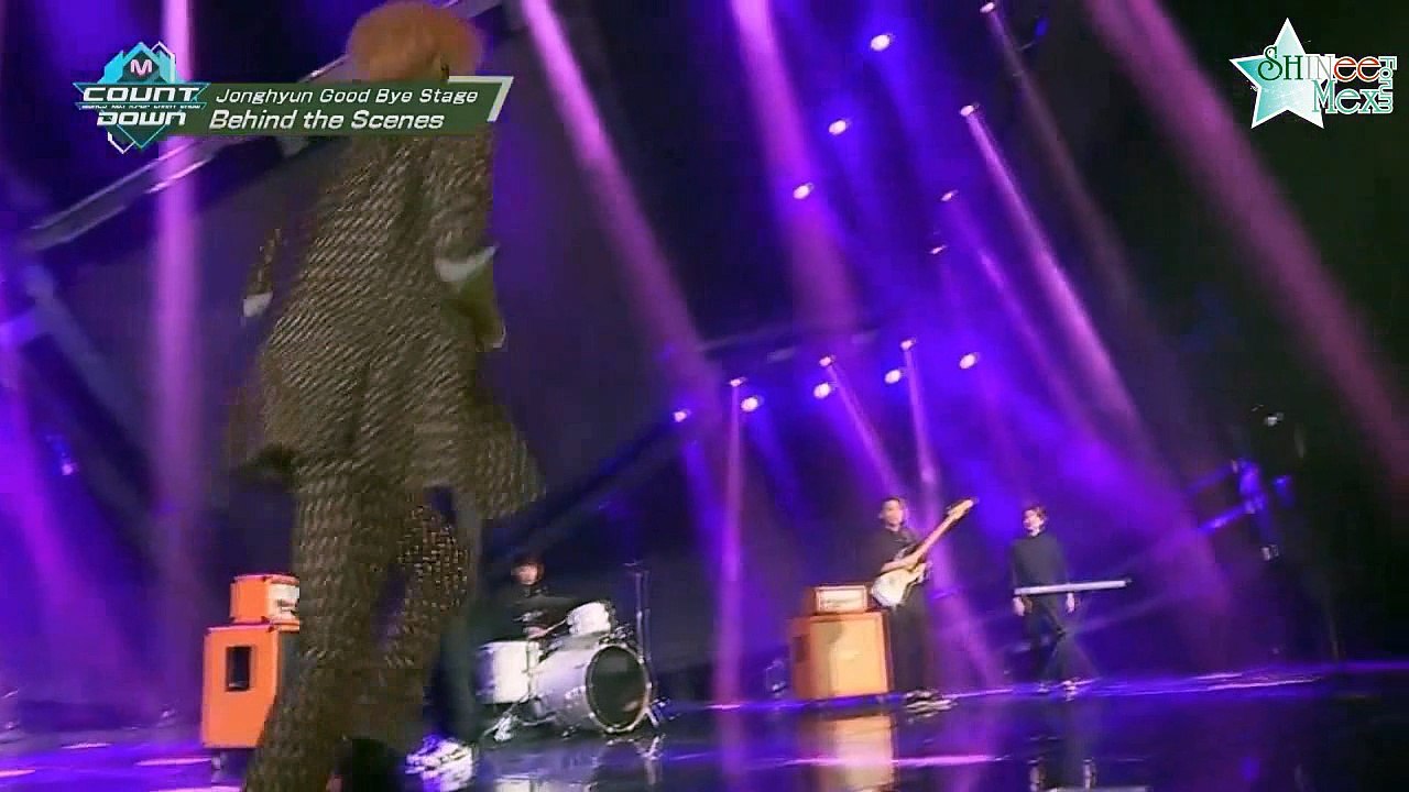 SHINee - JONGHYUN 종현 Goodbye Stage Behind The Scenes en  MCountdown [Subtítulos en Español]