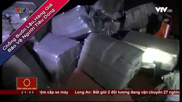 Long An: Bắt giữ 2 đối tượng vận chuyển 27.000 gói thuốc lá lậu.
