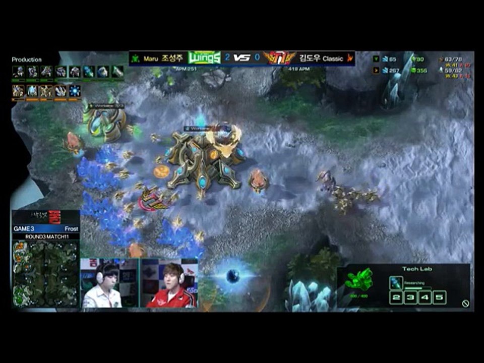 StarCraft 2 Maru vs Classic_Epic Maru comeback against all odds