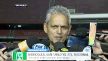 Reinaldo Rueda habló en la previa del juego entre São Paulo y Nacional ·  Copa Libertadores 2016 (semifinales, ida)