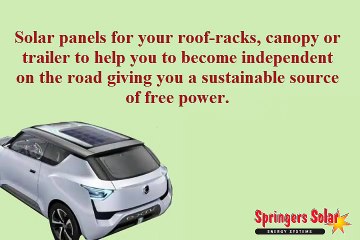 Solar Panel Installation In 4WD