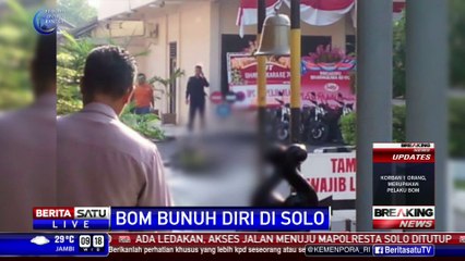 Belum Diketahui Detail Pelaku dan Motif Bom Bunuh Diri