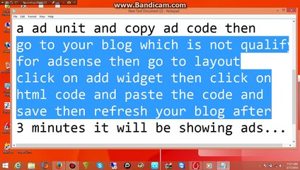 How to fix your blog doesn't currently qualify for adsense